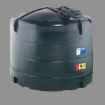 Vertical Oil Tank 2500 Litres