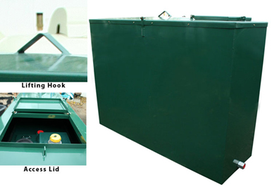 Ecosure Steel Bunded Oil Tank 2500 Litres