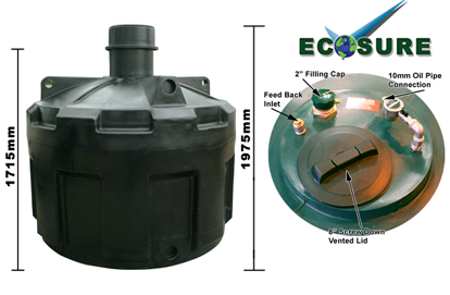Underground Oil Tank 5000 Litres