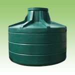 Underground Oil Tank 3500 Litres Green