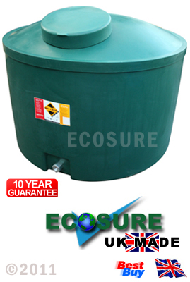 Plastic Oil Tank 875 Litres