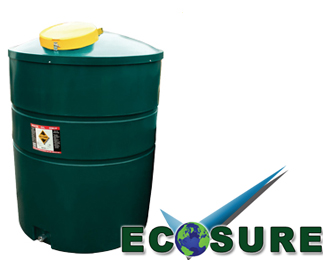 Ecosure Waste Oil Tank 2100 Litres